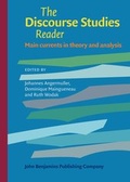 Cover: The Discourse Studies Reader - John Benjamins Publishing Co