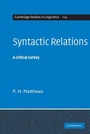 Cover: Syntactic Relations - Cambridge University Press