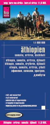 Abbildung von: Reise Know-How Landkarte Äthiopien, Somalia, Eritrea, Dschibuti (1:1.800.000) - Reise Know-How Verlag Peter Rump GmbH