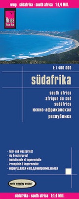 Abbildung von: Reise Know-How Landkarte Südafrika (1:1.400.000) - Reise Know-How Verlag Peter Rump GmbH