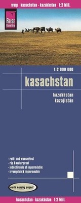 Abbildung von: Reise Know-How Landkarte Kasachstan (1:2.000.000) - Reise Know-How Verlag Peter Rump GmbH