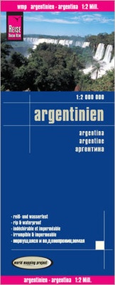 Abbildung von: Reise Know-How Landkarte Argentinien (1:2.000.000) - Reise Know-How Verlag Peter Rump GmbH