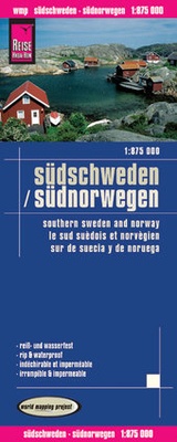 Abbildung von: Reise Know-How Landkarte Südschweden, Südnorwegen (1:875.000) - Reise Know-How Verlag Peter Rump GmbH