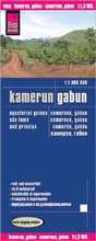 Cover: Reise Know-How Landkarte Kamerun, Gabun (1:1.300.000) - Reise Know-How Verlag Peter Rump GmbH