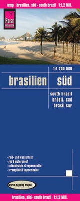 Abbildung von: Reise Know-How Landkarte Brasilien, Süd (1:1.200.000) - Reise Know-How Verlag Peter Rump GmbH