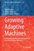 Cover: Growing Adaptive Machines - Springer