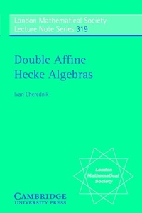 Abbildung von: Double Affine Hecke Algebras - Cambridge University Press