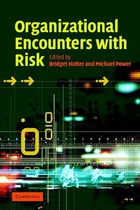 Enlarge image Cover: Organizational Encounters with Risk - Cambridge University Press
