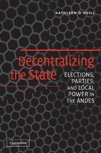 Enlarge image Cover: Decentralizing the State - Cambridge University Press