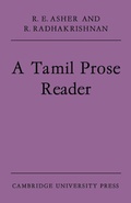 Cover: A Tamil Prose Reader - Cambridge University Press