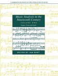 Cover: Music Analysis in the Nineteenth Century: Volume 1, Fugue, Form and Style - Cambridge University Press