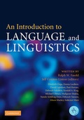 Cover: An Introduction to Language and Linguistics - Cambridge University Press