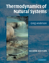 Enlarge image Cover: Thermodynamics of Natural Systems - Cambridge University Press