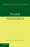 Cover: Plato: Phaedrus - Cambridge University Press