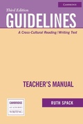 Cover: Guidelines Teacher's Manual - Cambridge University Press