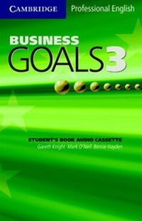 Abbildung von: Business Goals 3 Audio Cassette - Cambridge University Press