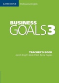 Cover: Business Goals 3 Teacher's Book - Cambridge University Press