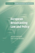 Cover: European Broadcasting Law and Policy - Cambridge University Press
