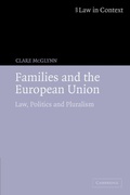 Cover: Families and the European Union - Cambridge University Press