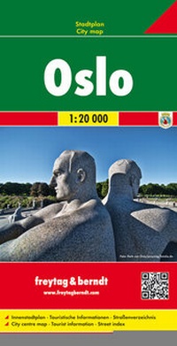 Abbildung von: Oslo, Stadtplan 1:20.000 - Freytag-Berndt und ARTARIA