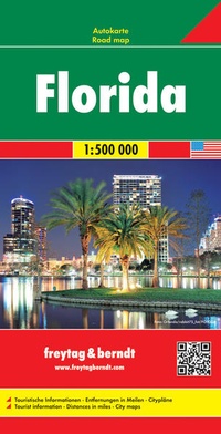 Abbildung von: Florida, Autokarte 1:500.000 - Freytag-Berndt und ARTARIA