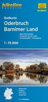 Abbildung von: Radkarte Oderbruch Barnimerland - Esterbauer