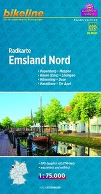 Abbildung von: Radkarte Emsland Nord (RK-NDS05) - Esterbauer