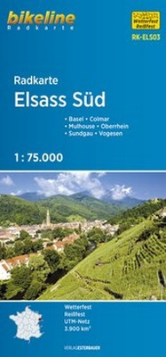 Abbildung von: Radkarte Elsass Süd - Esterbauer