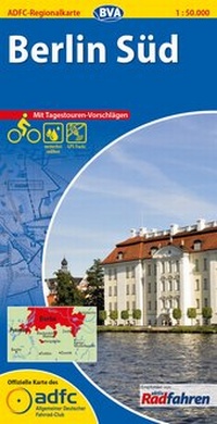 Abbildung von: ADFC-Regionalkarte Berlin Süd mit Tagestouren-Vorschlägen, 1:50.000, reiß- und wetterfest, GPS-Tracks Download - BVA BikeMedia
