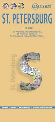 Abbildung von: St. Petersburg, Sankt Petersburg, Borch Map - Borch
