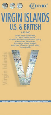 Abbildung von: Virgin Islands, Jungferninseln (U.S. & British), Borch Map - Borch