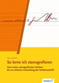Cover: So lerne ich stenografieren - Winklers Verlag