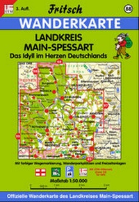 Abbildung von: Landkreis Main-Spessart - Fritsch Landkartenverlag