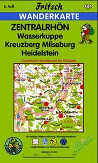 Abbildung von: Zentralrhön - Fritsch Landkartenverlag
