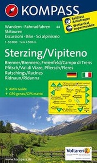 Abbildung von: Sterzing / Vipiteno - KOMPASS-Karten