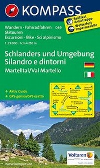 Abbildung von: KOMPASS Wanderkarte Schlanders und Umgebung /Silandro e dintorni - KOMPASS-Karten