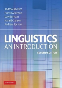 Enlarge image Cover: Linguistics - Cambridge University Press