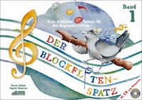 Abbildung von: Der Blockflötenspatz (mit Begleit-CD) - Schuh