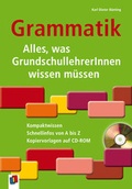 Cover: Grammatik - Alles, was GrundschullehrerInnen wissen m&uuml;ssen - Verlag an der Ruhr
