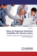 Cover: How to Improve Interface Usability for Novice Users - LAP Lambert Academic Publishing