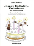 Cover: Happy Birthday-Variationen - Boosey & Hawkes Deutschland