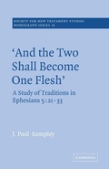 Cover: 'And The Two Shall Become One Flesh' - Cambridge University Press