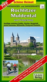 Abbildung von: Radwander- und Wanderkarte Rochlitzer Muldental und Umgebung - Barthel, A