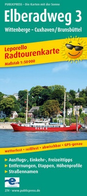 Abbildung von: Elberadweg 3, Wittenberge - Cuxhaven - Freytag-Berndt und ARTARIA