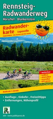 Abbildung von: Rennsteig-Radwanderweg, Hörschel - Blankenstein - PUBLICPRESS