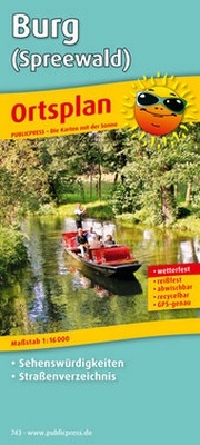 Abbildung von: Burg / Spreewald - Freytag-Berndt und ARTARIA