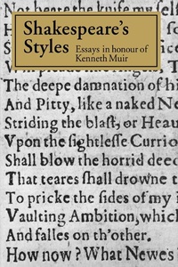 Enlarge image Cover: Shakespeare's Styles - Cambridge University Press