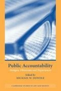 Enlarge image Cover: Public Accountability - Cambridge University Press