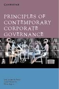 Cover: Principles of Contemporary Corporate Governance - Cambridge University Press