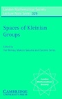 Cover: Spaces of Kleinian Groups - Cambridge University Press